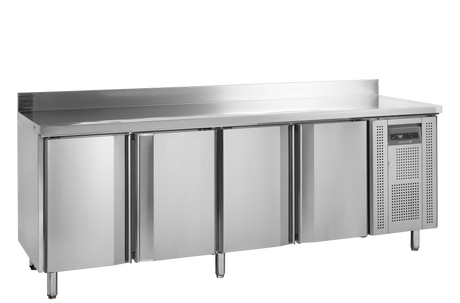 Tiefkühltisch – 4 Türen – 460 L – 2230×600×925 mm – SS 304 - Produktansicht