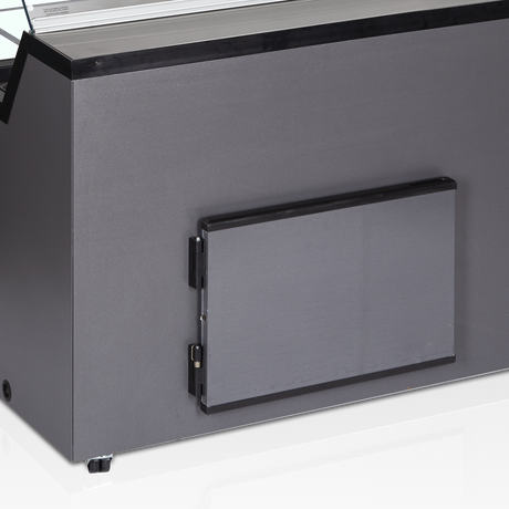 Speiseeisvitrine – 184 L – 1187×677×1190 mm – Anthrazit RAL 7016 - Detail