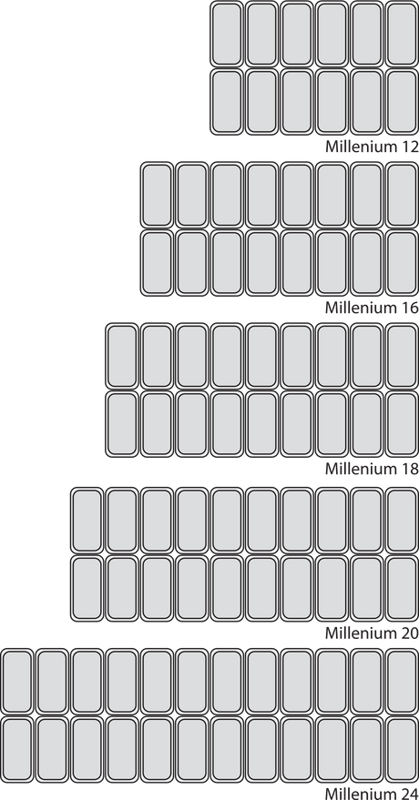 Speiseeisvitrine – 181 L – 1661×1054×1356 mm – Weiß - Weitere Ansicht