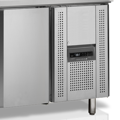 Sandwich-Kühltisch – 3 Türen – 497 L – 2020×800×1080 mm – SS 304 - Detail