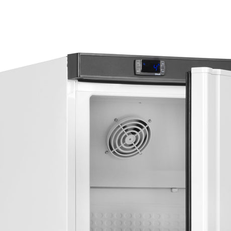 Verkaufskühlschrank – 1 Glastür – 570 L – 777×695×1895 mm – Weiß – 4 Tragroste, weiß - Detail