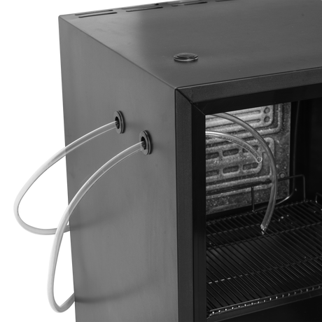 Milchkühlschrank – 1 Glastür – 20 L – 356×430×491 mm – Schwarz - Detail