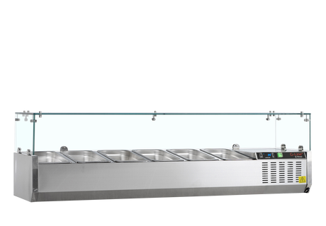 Kühlaufsatz – 42.6 L – 1500×395×448 mm – SS 201 - Produktansicht