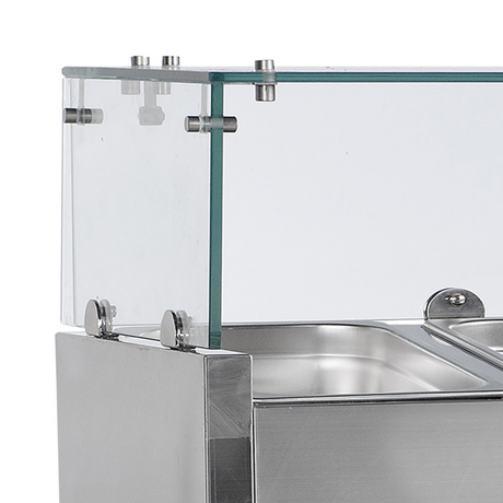 Kühlaufsatz – 49.7 L – 1600×395×448 mm – SS 201 - Detail