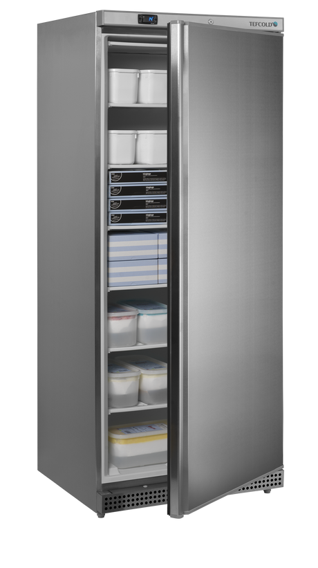 Gewerbegefrierschrank – 1 Tür – 555 L – 777×695×1895 mm – SS 430 – 6 Feste GN2/1 Gefrierablagen - Anwendungsbeispiel