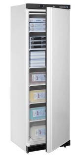 Gewerbegefrierschrank – 1 Tür – 340 L – 600×585×1855 mm – Weiß – 6 Feste Gefrierablagen - Anwendungsbeispiel