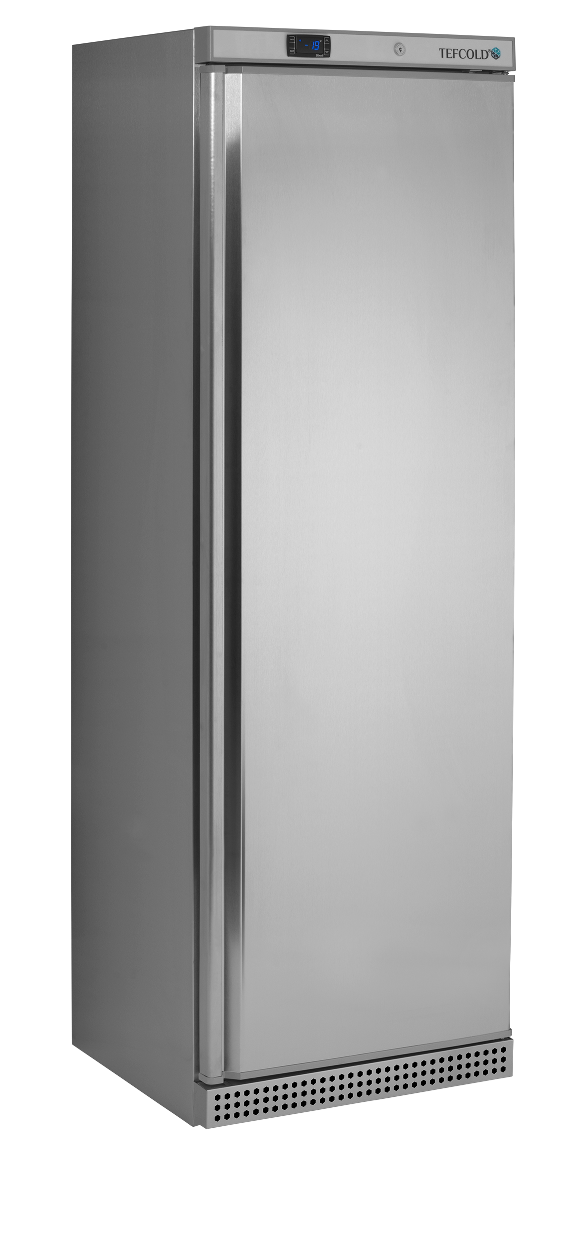Gewerbegefrierschrank – 1 Tür – 340 L – 600×585×1855 mm – SS 430 – 6 Feste Gefrierablagen - Produktansicht