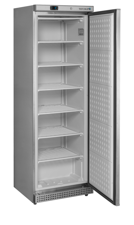 Gewerbegefrierschrank – 1 Tür – 340 L – 600×585×1855 mm – SS 430 – 6 Feste Gefrierablagen - Innenansicht