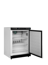 Gewerbegefrierschrank – 1 Tür – 120 L – 600×585×855 mm – Weiß – 3 Tragroste, weiß - Innenansicht