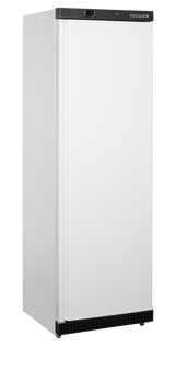 Gewerbegefrierschrank – 1 Tür – 340 L – 600×585×1855 mm – Weiß – 4 Tragroste, weiß - Produktansicht