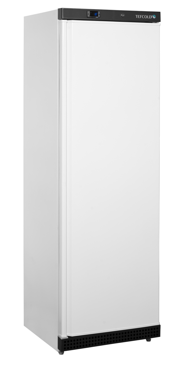 Gewerbegefrierschrank – 1 Tür – 340 L – 600×585×1855 mm – Weiß – 4 Tragroste, weiß - Produktansicht