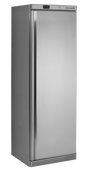 Gewerbegefrierschrank – 1 Tür – 340 L – 600×585×1855 mm – SS 430 – 4 Tragroste, weiß - Produktansicht