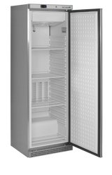 Gewerbegefrierschrank – 1 Tür – 340 L – 600×585×1855 mm – SS 430 – 4 Tragroste, weiß - Innenansicht