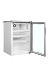 Getränkekühlschrank – 1 Glastür – 85 L – 503×567×775 mm – Weiß – +2 bis +10 °C - Innenansicht