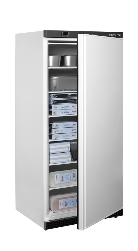 Gewerbegefrierschrank – 1 Tür – 420 L – 777×715×1720 mm – Weiß – 6 Feste Gefrierablagen - Anwendungsbeispiel