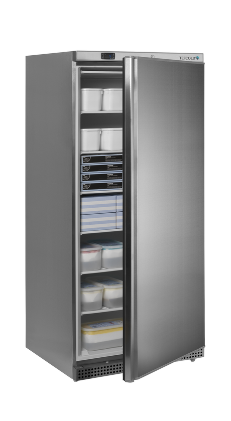 Gewerbegefrierschrank – 1 Tür – 420 L – 777×715×1720 mm – SS 430 – 6 Feste Gefrierablagen - Anwendungsbeispiel