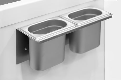Portioniererspül-Set aus Edelstahl