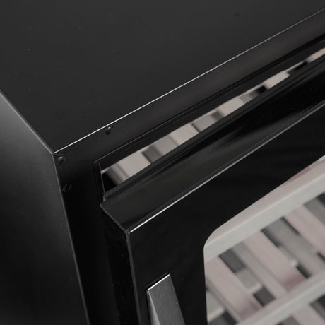 Weinkühlschrank – 1 Tür – 46 Flaschen (750 ml) – 595×570×820 mm – Schwarz - Detail
