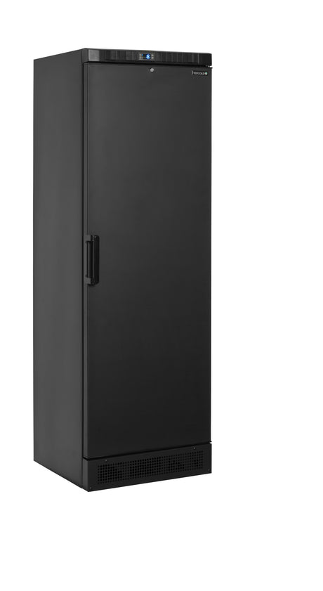Weinkühlschrank – 1 Tür – 118 Flaschen (750 ml) – 595×640×1840 mm – Schwarz - Produktansicht