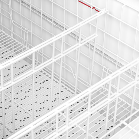 Kühl-/Gefrierinsel – 422 L – 1456×858×890 mm – Schwarz - Detail