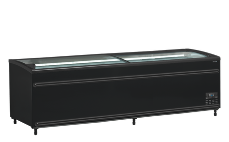 Kühl-/Gefrierinsel – 718 L – 2506×858×890 mm – Schwarz - Produktansicht