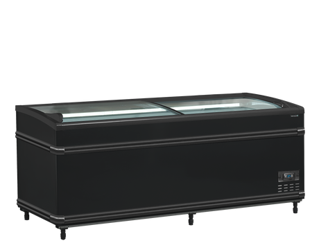 Kühl-/Gefrierinsel – 500 L – 1856×858×832 mm – Schwarz - Produktansicht