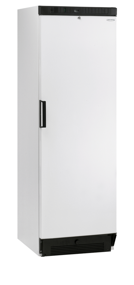 Gewerbegefrierschrank – 1 Tür – 270 L – 595×640×1840 mm – Weiß – 6 Feste Gefrierablagen - Produktansicht