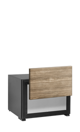 Minibar-Schubladenkühlschrank – 45 L – 550×480×420 mm – Schwarz - Weitere Ansicht