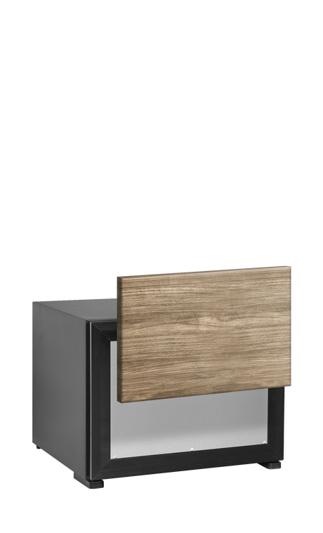 Minibar-Schubladenkühlschrank – 45 L – 550×480×420 mm – Schwarz - Weitere Ansicht