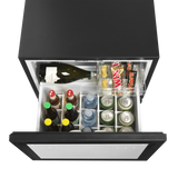 Minibar-Schubladenkühlschrank – 45 L – 550×480×420 mm – Schwarz - Anwendungsbeispiel
