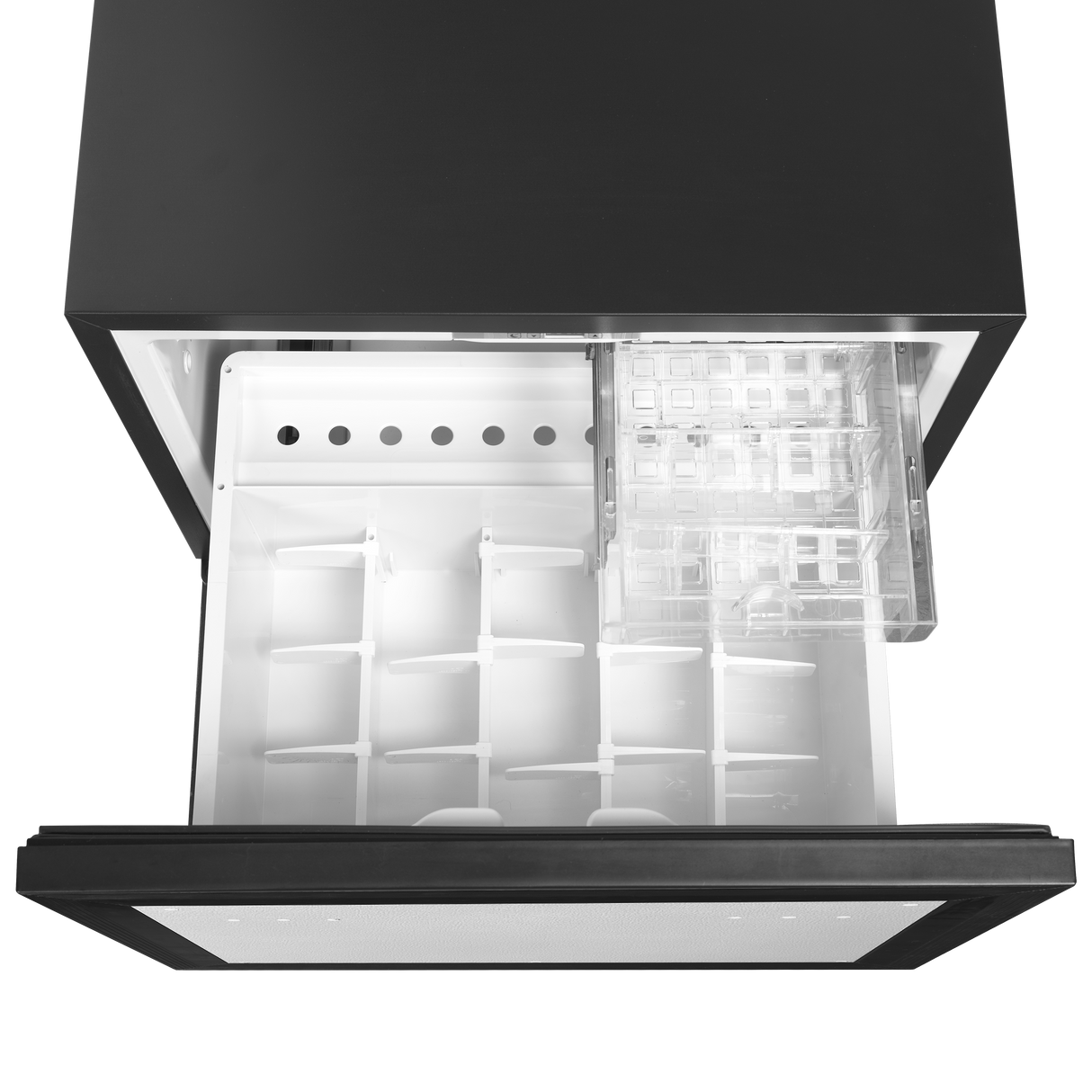 Minibar-Schubladenkühlschrank – 45 L – 550×480×420 mm – Schwarz - Detail