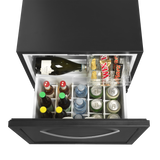 Minibar-Schubladenkühlschrank – 45 L – 550×508×420 mm – Schwarz - Anwendungsbeispiel