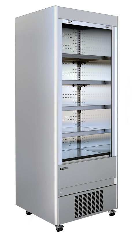 Wandkühlregal – 370 L – 868×740×1994 mm – SS 304 - Produktansicht