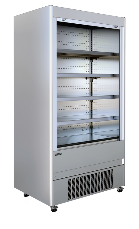 Wandkühlregal – 580 L – 1312×740×1994 mm – SS 304 - Produktansicht