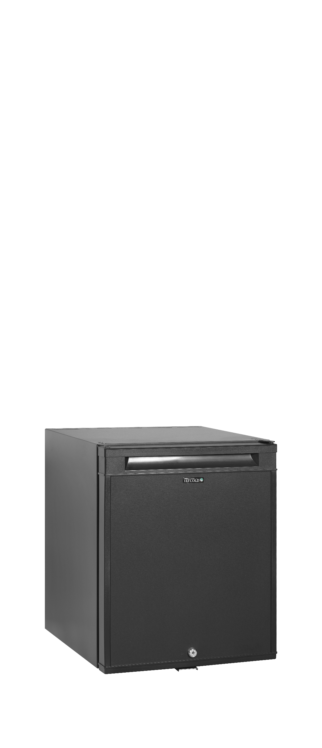 Minibar-Kühlschrank – 1 Tür – 24 L – 402×440×510 mm – Schwarz - Produktansicht