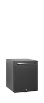 Minibar-Kühlschrank – 1 Tür – 24 L – 402×440×510 mm – Schwarz - Produktansicht