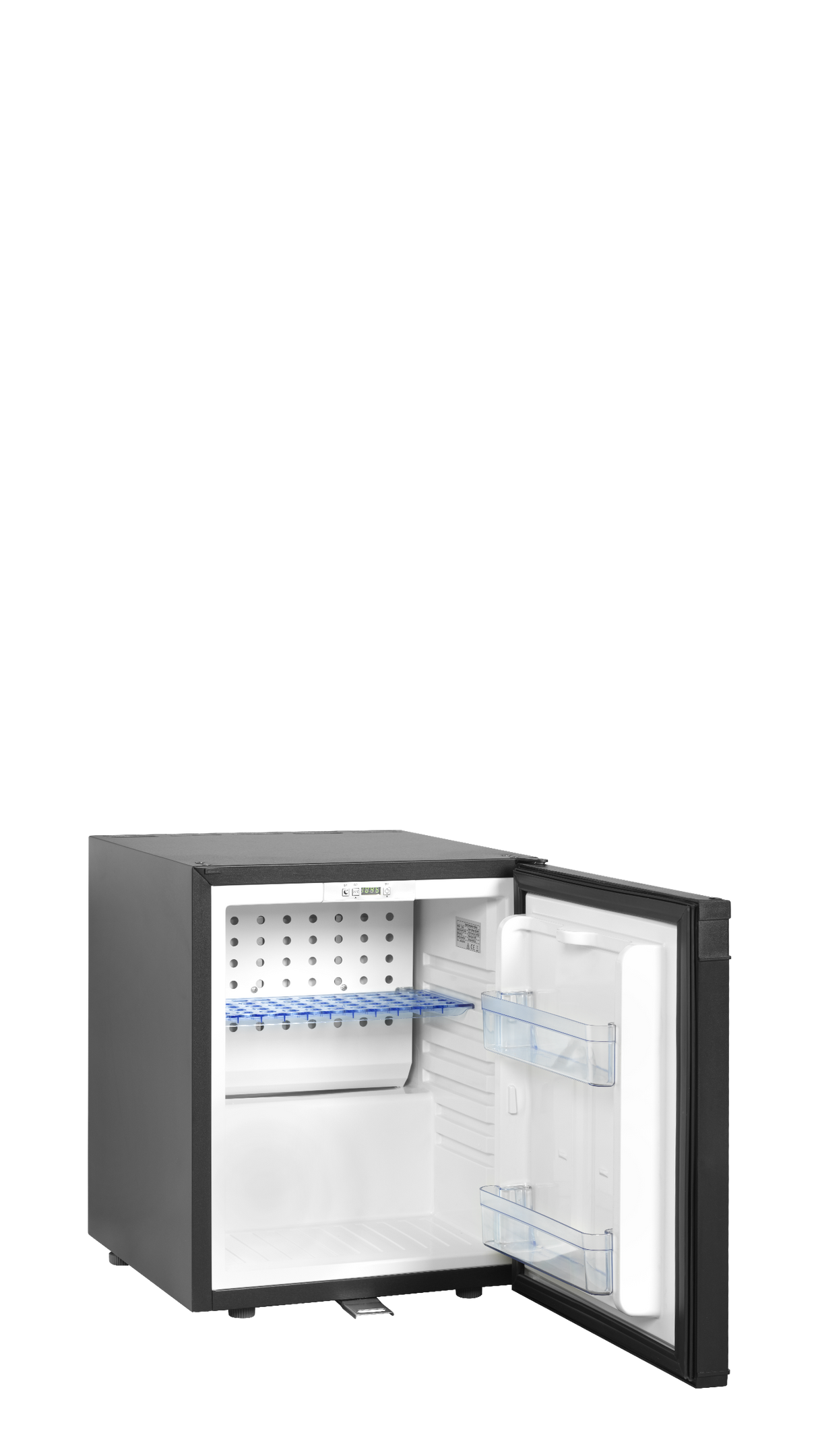 Minibar-Kühlschrank – 1 Tür – 24 L – 402×440×510 mm – Schwarz - Innenansicht