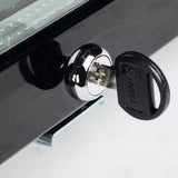 Minibar-Kühlschrank – 1 Glastür – 24 L – 402×425×505 mm – Schwarz - Weitere Ansicht