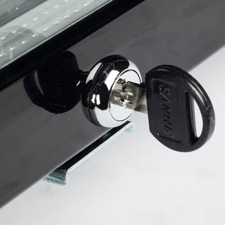 Minibar-Kühlschrank – 1 Glastür – 24 L – 402×425×505 mm – Schwarz - Weitere Ansicht