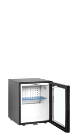 Minibar-Kühlschrank – 1 Glastür – 24 L – 402×425×505 mm – Schwarz - Innenansicht