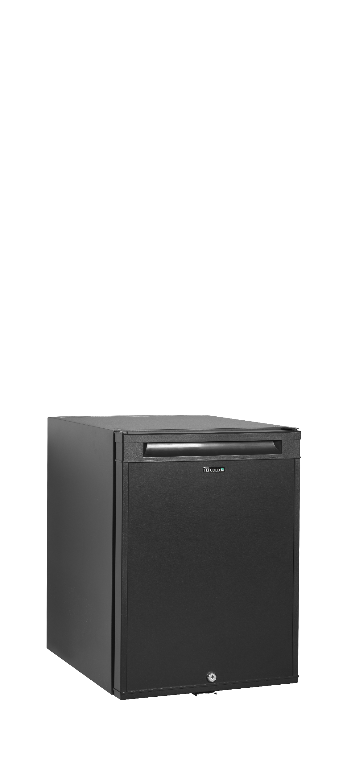 Minibar-Kühlschrank – 1 Tür – 34 L – 402×500×565 mm – Schwarz - Produktansicht