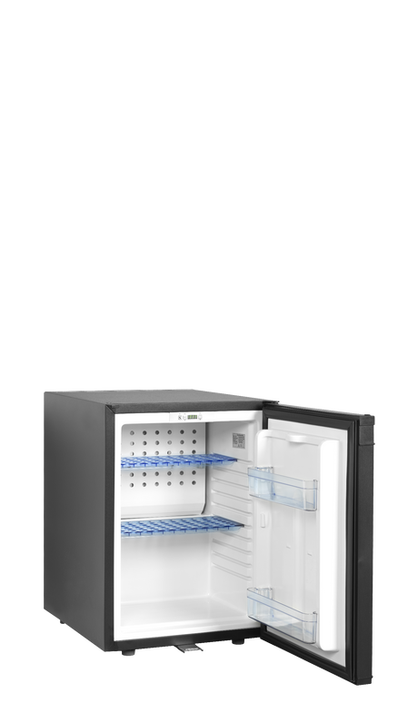 Minibar-Kühlschrank – 1 Tür – 34 L – 402×500×565 mm – Schwarz - Innenansicht
