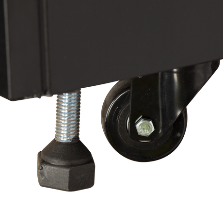 Wandkühlregal – 2 Glastüren – 764 L – 1310×740×2050 mm – Schwarz RAL9005 - Weitere Ansicht