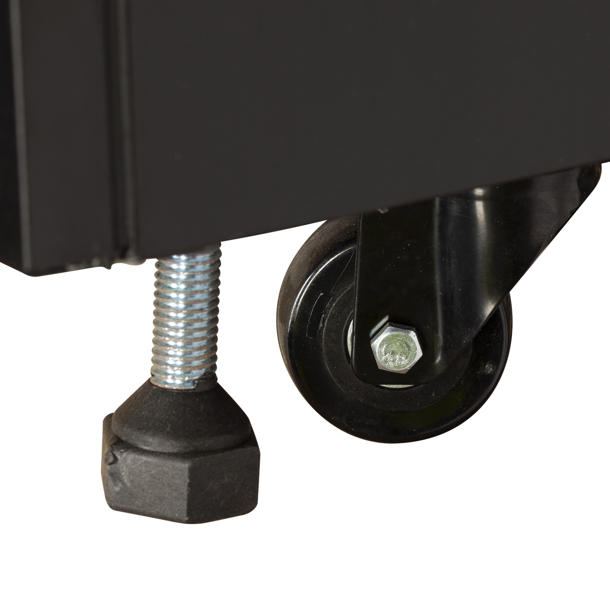 Wandkühlregal – 4 Glastüren – 1529 L – 2560×740×2050 mm – Schwarz RAL9005 - Weitere Ansicht