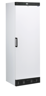 Gewerbegefrierschrank – 1 Tür – 270 L – 595×600×1840 mm – Weiß – 6 Feste Gefrierablagen - Produktansicht