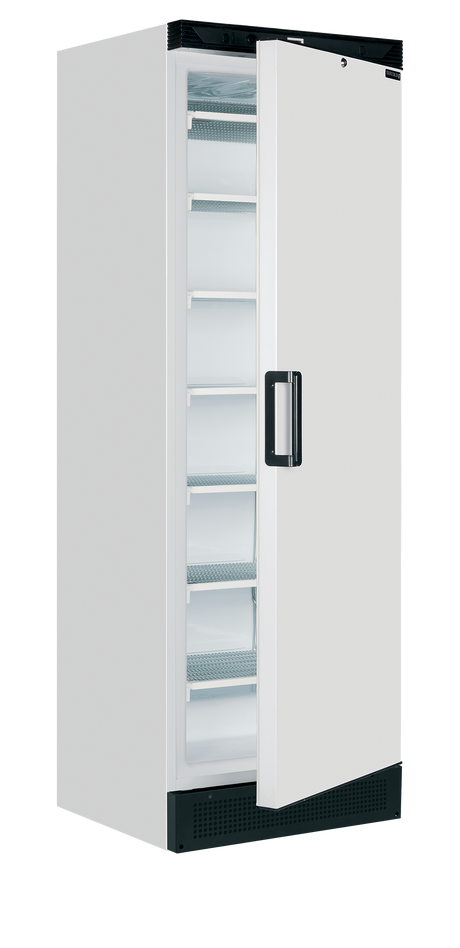 Gewerbegefrierschrank – 1 Tür – 270 L – 595×600×1840 mm – Weiß – 6 Feste Gefrierablagen - Innenansicht