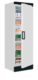 Gewerbegefrierschrank – 1 Tür – 270 L – 595×600×1840 mm – Weiß – 6 Feste Gefrierablagen - Anwendungsbeispiel