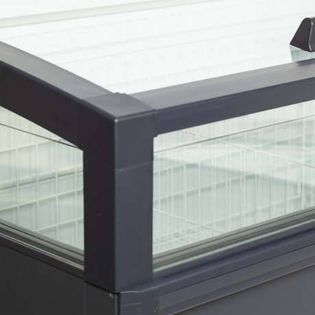 Kühl-/Gefrierinsel – 860 L – 2500×980×970 mm – Anthrazit RAL 7016 - Weitere Ansicht