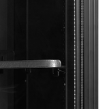 Getränkekühlschrank – 1 Glastür – 114 L – 435×500×1833 mm – Schwarz – +2 bis +10 °C - Detail