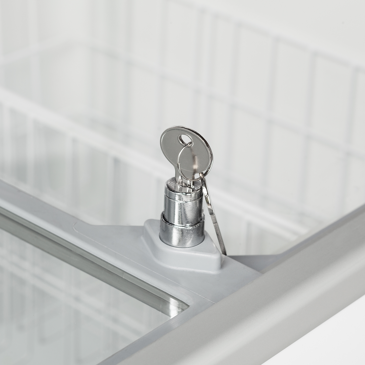 Eiscreme-Gefriertruhe – 430 L – 1550×630×892 mm – Weiß – 191 W - Detail